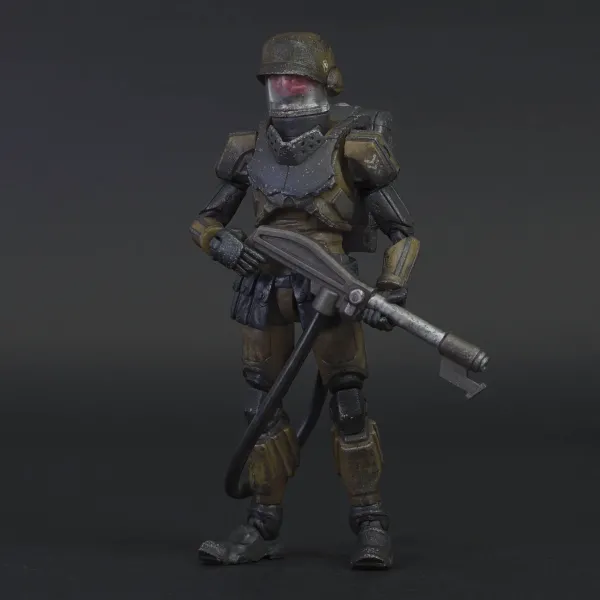 Super7 The Worst^Acid Rain Reaction Figures W1 - Cortex Commander Flame Trooper Marine