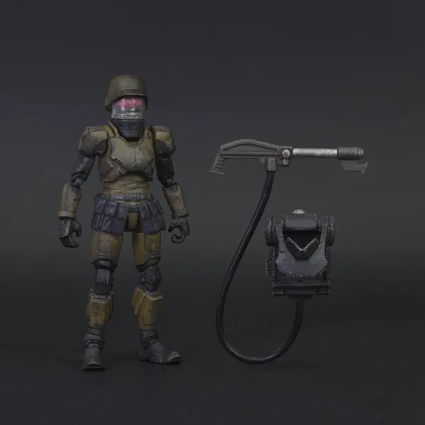 Super7 The Worst^Acid Rain Reaction Figures W1 - Cortex Commander Flame Trooper Marine