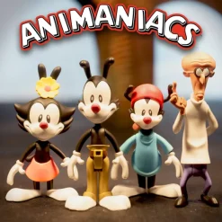 Super7 Animaniacs^Animaniacs Reaction Figures Wave 1 - Set Of 4