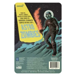 Super7 Astro Zombies^Astro Zombies Reaction Figure Wave 2 - Astro Zombie (Black/Silver)