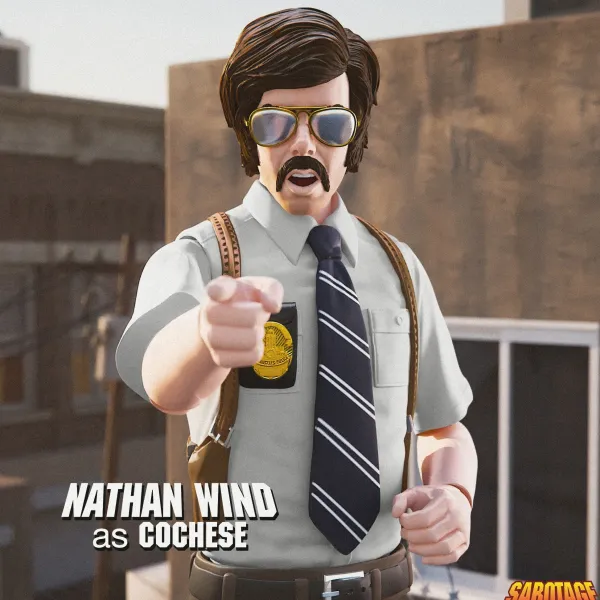 Super7 Beastie Boys^Beastie Boys Ultimates! Wave 01 - Nathan Wind (Sabotage)
