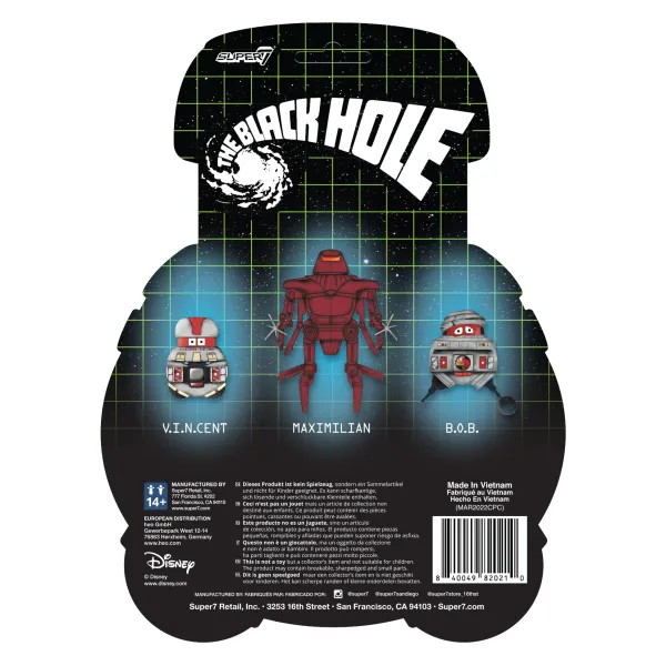 Super7 Disney^Black Hole Reaction Figures Wave 1 - V.I.N.Cent.