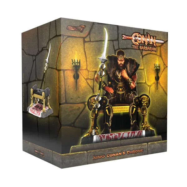 Super7 Conan The Barbarian^Conan The Barbarian Ultimates! Wave 4 - Aquilonian Throne