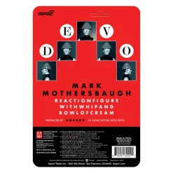 Super7 Devo^Devo Reaction Figure Wave 1 -Whip It Mark Mothersbaugh
