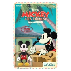 Super7 Disney^Disney Reaction Figures - Vintage Collection Wave 2 Full Set - Hawaiian Holiday (Set Of 4)