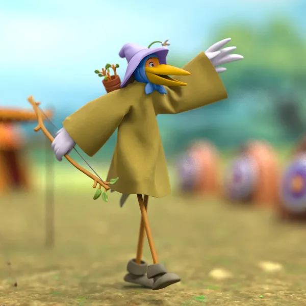 Super7 Disney^Disney Ultimates! Wave 2 - Robin Hood Stork Costume (Robin Hood)