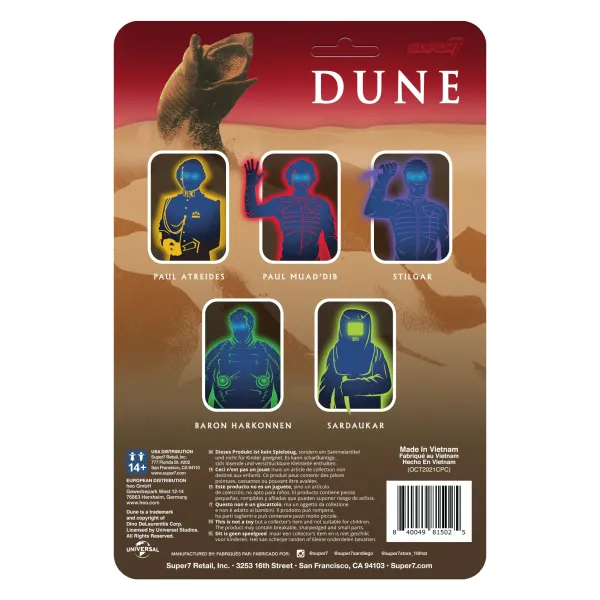 Super7 Dune^Dune Reaction Figure Wave 1 - Baron Harkonnen