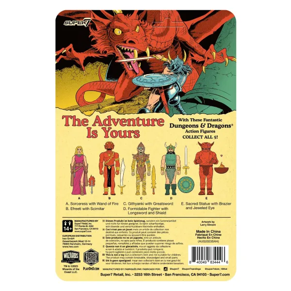 Super7 Dungeons & Dragons^Dungeons And Dragons Reaction Figures Wave 03 - Formidable Fighter