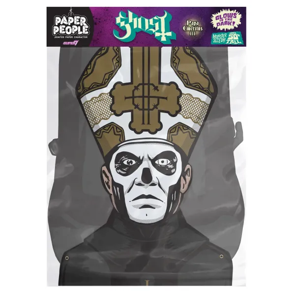 Super7 Ghost^Ghost Paper People - Papa Emeritus Iii