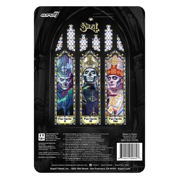 Super7 Ghost^Ghost Reaction Figure - Papa Emeritus Nihil