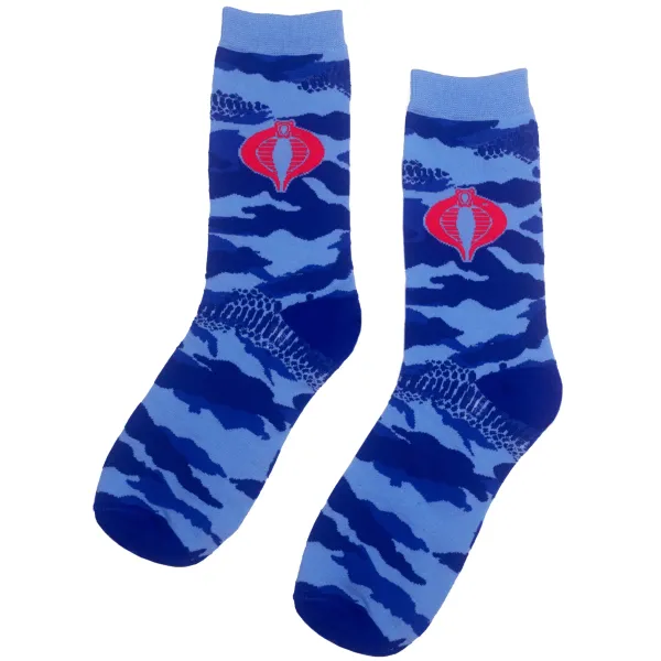 Super7 G.I. Joe^G.I. Joe - Hail Cobra! Knit Socks