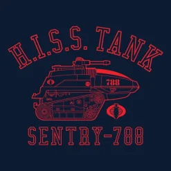 Super7 G.I. Joe^G.I. Joe Hiss Tank T-Shirt - Navy