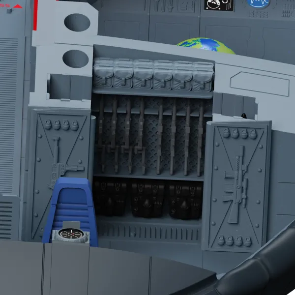 Super7 G.I. Joe^G.I. Joe Reaction Figures Cobra Mothership - Cobra Mothership