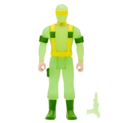 Super7 G.I. Joe^G.I. Joe Reaction Figures Wave 1B - Snake Eyes (Glow Patrol)