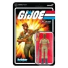 Super7 G.I. Joe^G.I. Joe Reaction Figures Wave 3 - Female Combat Engineer Bun Hair (Brown)