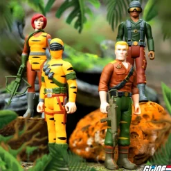 Super7 G.I. Joe^G.I. Joe Reaction Figures Wave 6 - Tiger Force (Set Of 4)