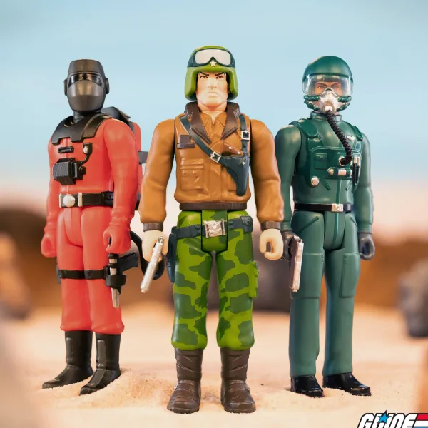 Super7 G.I. Joe^G.I. Joe Reaction Figures Wave 7 - Joe Pilot Facemask