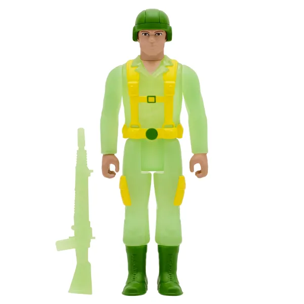 Super7 G.I. Joe^G.I. Joe Reaction Figures Wave 1B - Greenshirt (Glow Patrol)