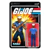 Super7 G.I. Joe^G.I. Joe Reaction Figures Wave 2 - Blueshirt Clean-Shaven (Brown)