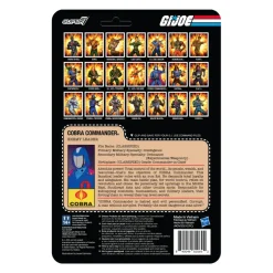 Super7 G.I. Joe^G.I. Joe Reaction Wave 4 - Cobra Commander (Cape & Scepter)