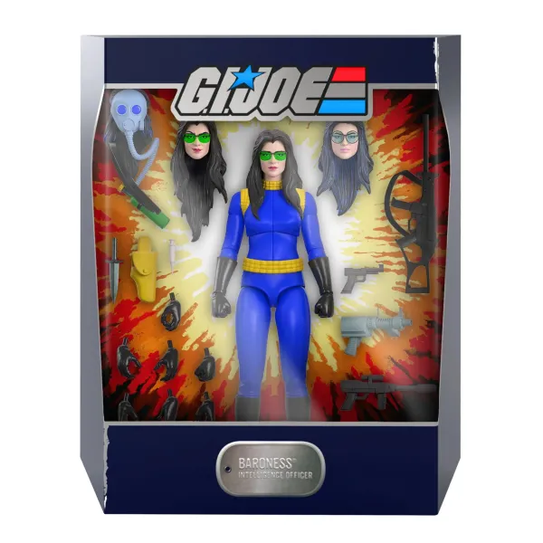 Super7 G.I. Joe^G.I.Joe Ultimates! Wave 2 - Baroness (Blue)
