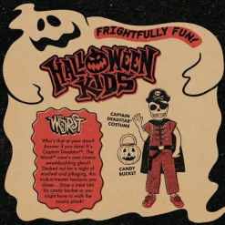 Super7 The Worst^Halloween Kids Reaction - Captain Deadstar Boy (The Worst)