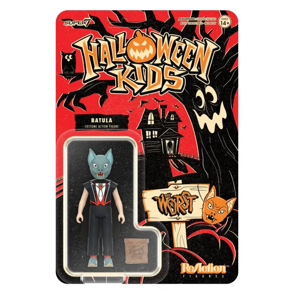 Super7 The Worst^Halloween Kids Reaction - Batula Boy (The Worst)