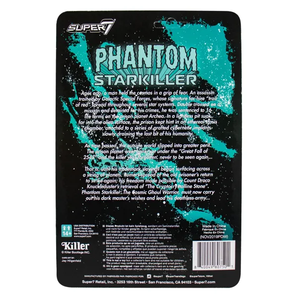 Super7 Killer Bootlegs^Killer Bootlegs Reaction Figure - Phantom Starkiller (Air Apparition)