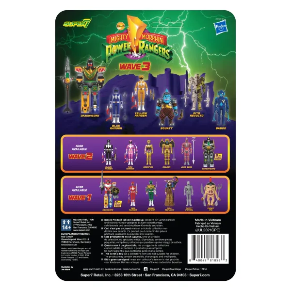 Super7 Mighty Morphin Power Rangers^Mighty Morphin Power Rangers Reaction Figure Wave 3 - Baboo