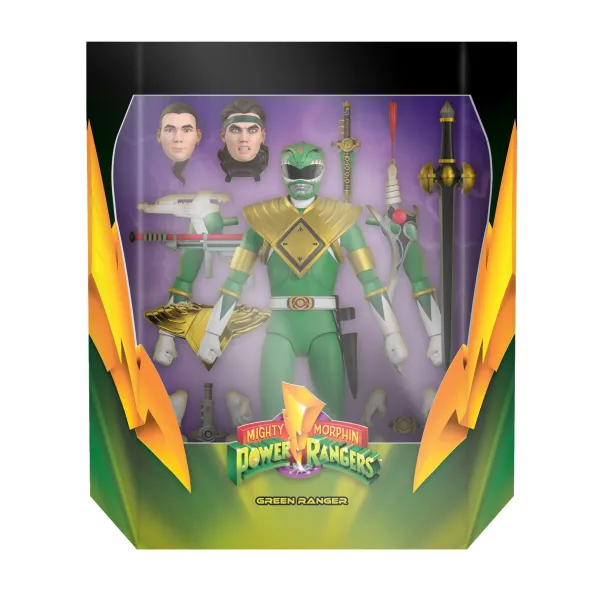 Super7 Mighty Morphin Power Rangers^Mighty Morphin Power Rangers Ultimates! Wave 1 - Green Ranger