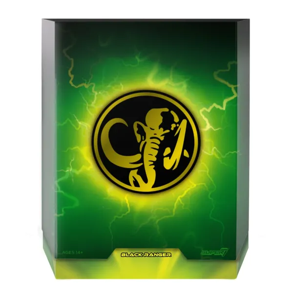 Super7 Mighty Morphin Power Rangers^Mighty Morphin Power Rangers Ultimates! Wave 3- Black Ranger