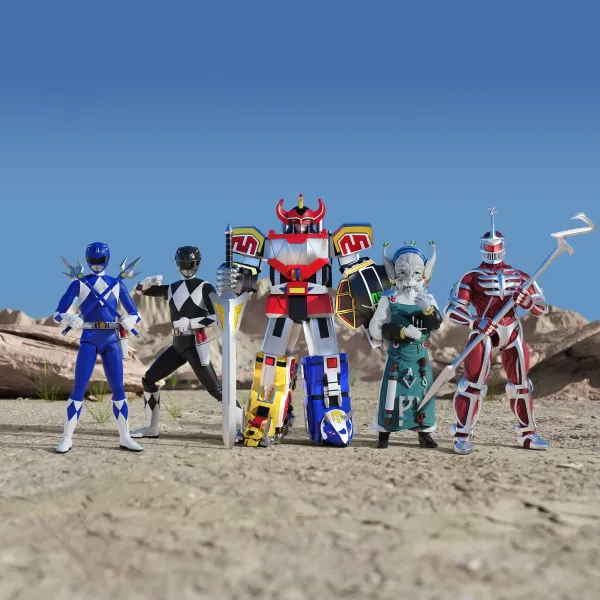 Super7 Mighty Morphin Power Rangers^Mighty Morphin Power Rangers Ultimates! Wave 3- Black Ranger