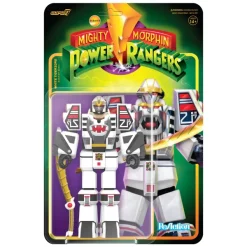 Super7 Mighty Morphin Power Rangers^Mighty Morphin Power Rangers Reaction Figure Wave 4 - White Tigerzord (Warrior Mode)