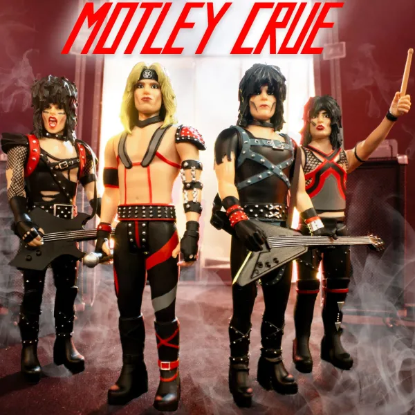Super7 Motley Crue^Motley Crue Reaction Figures Wave 01 - Nikki Sixx (Shout At The Devil)