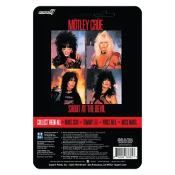 Super7 Motley Crue^Motley Crue Reaction Figures Wave 01 - Nikki Sixx (Shout At The Devil)