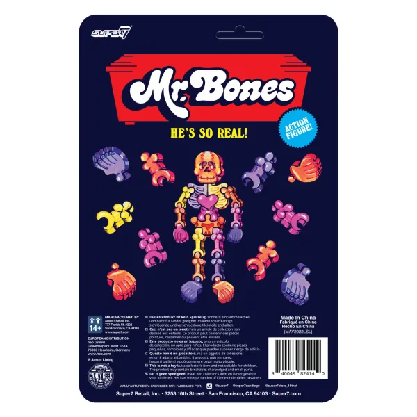 Super7 Mr. Bones^Mr. Bones Reaction - Mr. Bones