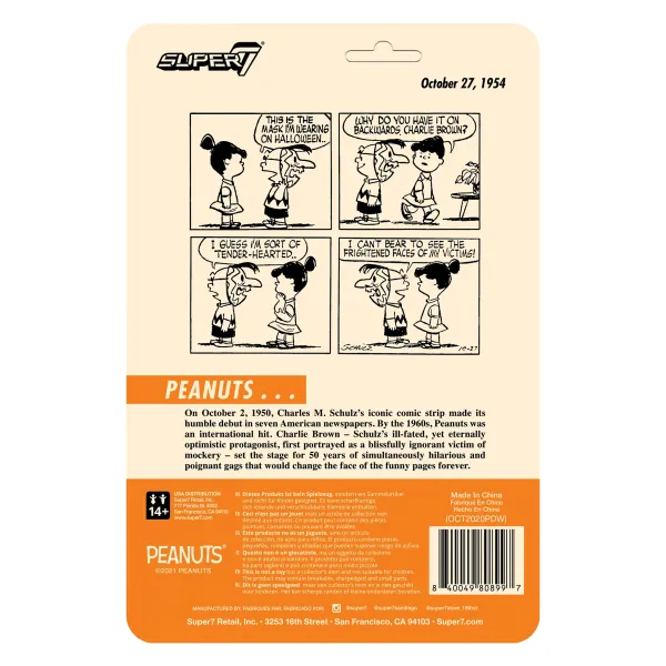 Super7 Peanuts^Peanuts Reaction Figure Wave 4 - Masked Charlie Brown