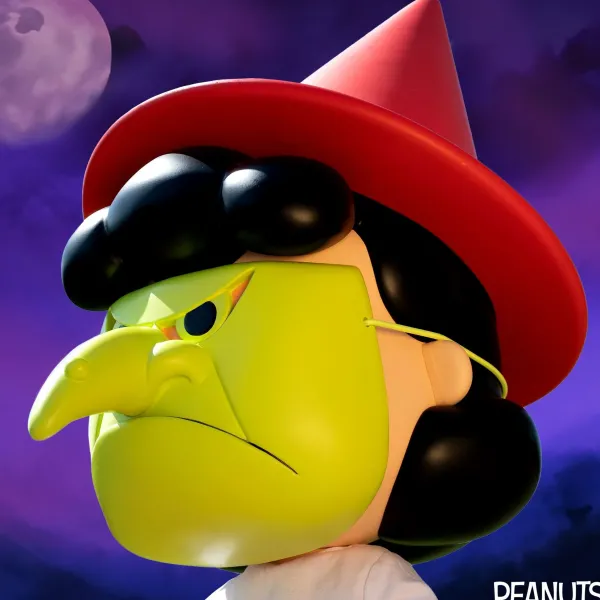 Super7 Peanuts^Peanuts Supersize Vinyl - Lucy In Witch Mask
