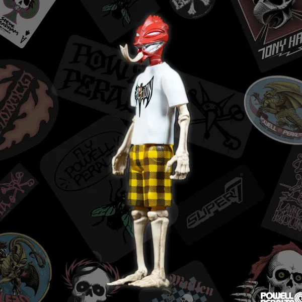 Super7 Powell-Peralta^Powell-Peralta Reaction Figure Wave 2 - Steve Caballero Dragon