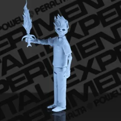 Super7 Powell-Peralta^Powell-Peralta Reaction Figures Wave 1A -Tommy Guerrero V8 Dagger (Unpainted)