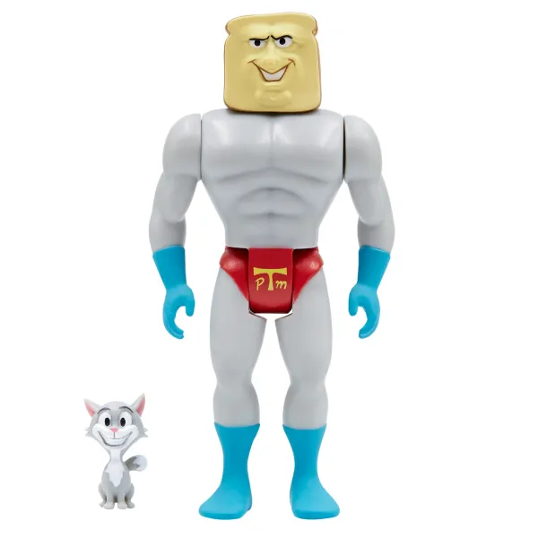 Super7 Ren & Stimpy^Ren & Stimpy Reaction Figure Wave 1 - Powdered Toast Man