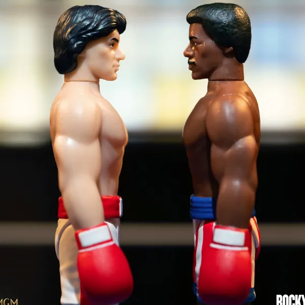 Super7 Rocky^Rocky Reaction Figures Wave 2 - Set Of 3