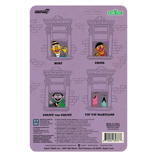 Super7 Sesame Street^Sesame Street Reaction Figures Wave 01 - Count Von Count