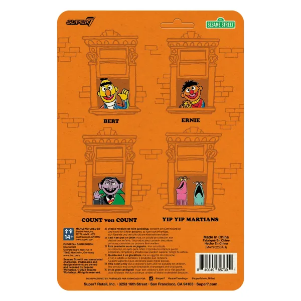 Super7 Sesame Street^Sesame Street Reaction Figures Wave 01 - Ernie