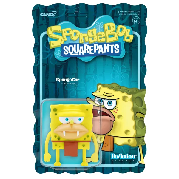Super7 Spongebob Squarepants^Spongebob Squarepants Reaction Wave 2 - Spongegar