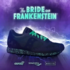 Super7 Universal Monsters^ Saucony Universal Monsters Shoe - Bride Of Frankenstein