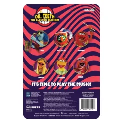 Super7 Disney^The Muppets Reaction Figures Wave 1- Electric Mayhem Band - Floyd