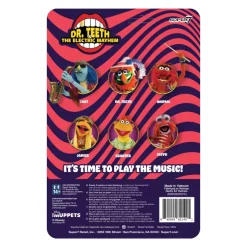 Super7 The Muppets^The Muppets Reaction Figures Wave 1- Electric Mayhem Band - Dr. Teeth