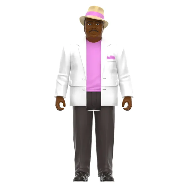 Super7 The Office^The Office Reaction Figures Wave 2 - Michael Scott (Prison Mike), Dwight Schrute (Basketball), Stanley Hudson (Florida), Pam Beesly (Dundie)