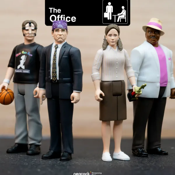 Super7 The Office^The Office Reaction Figures Wave 2 - Michael Scott (Prison Mike)